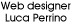 Web designer Luca Perrino